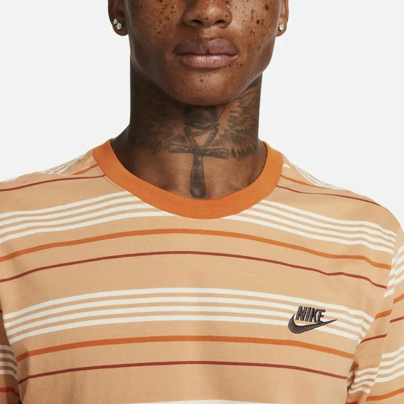 Nike T Shirts Men Brown-2
