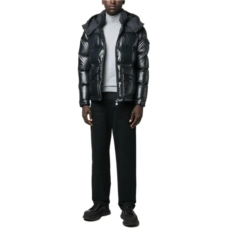 Moncler Down Jacket Men's Black-4