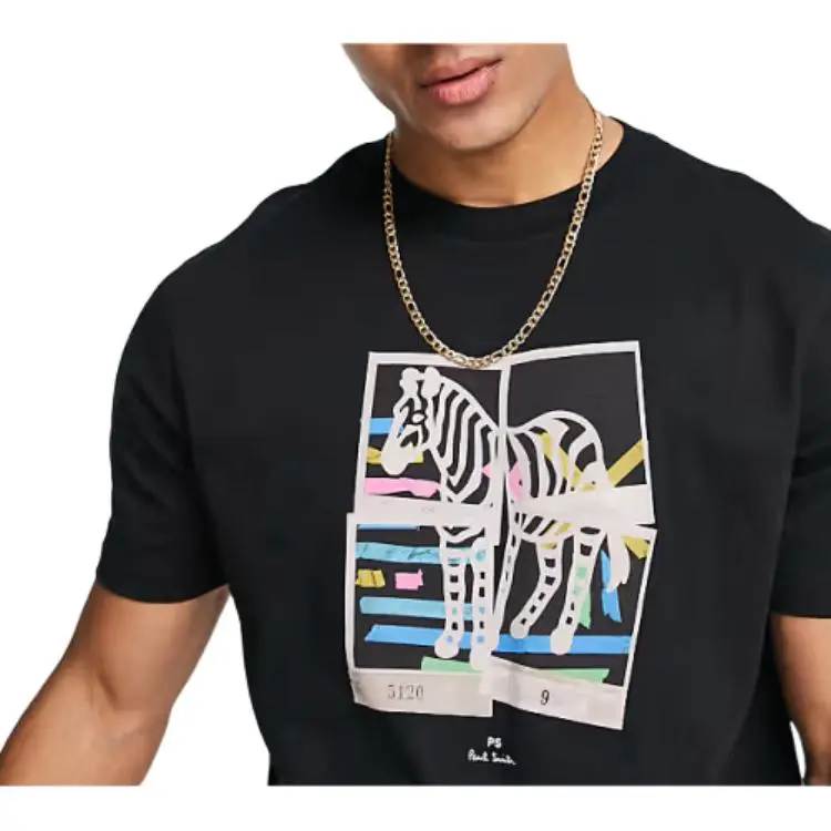 Paul Smith Printed Crewneck T Shirt-4