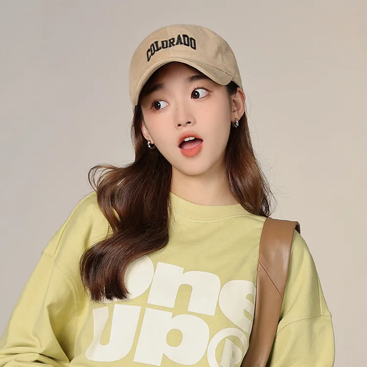 Ai Jiawei Cotton Baseball Caps Unisex Multicolor-33