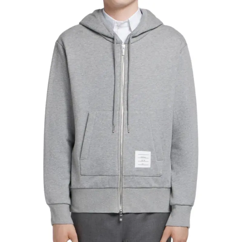 THOM BROWNE Rwb Stripe Zipped Jacket-2