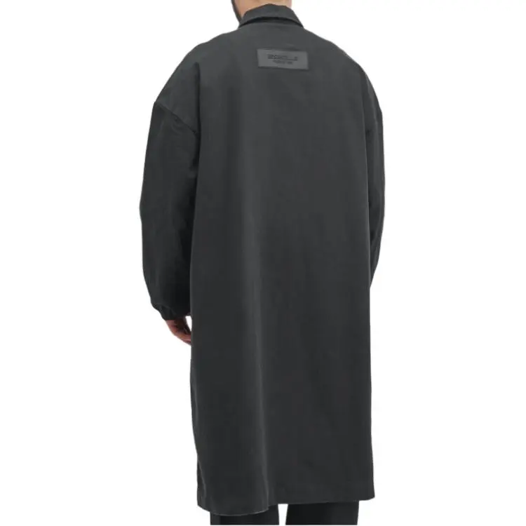 Fear Of God Essentials Denim Car Coat-4