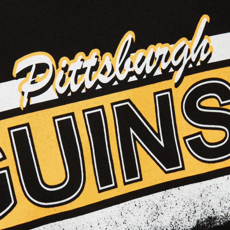 Mitchell & Ness x NHL T Shirt Men's Black-3