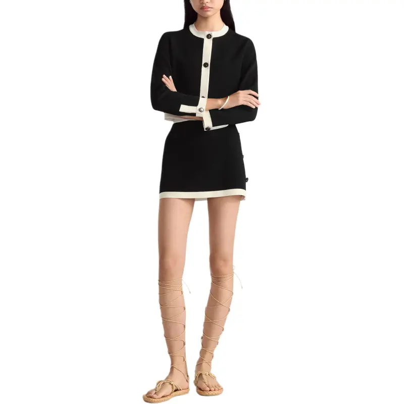DIOR Dioriviera Limited Collection Casual Short Skirts Women's Black-2