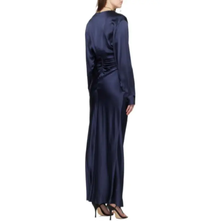 Christopher Esber Triquetra Twist Silk Maxi Dress-2
