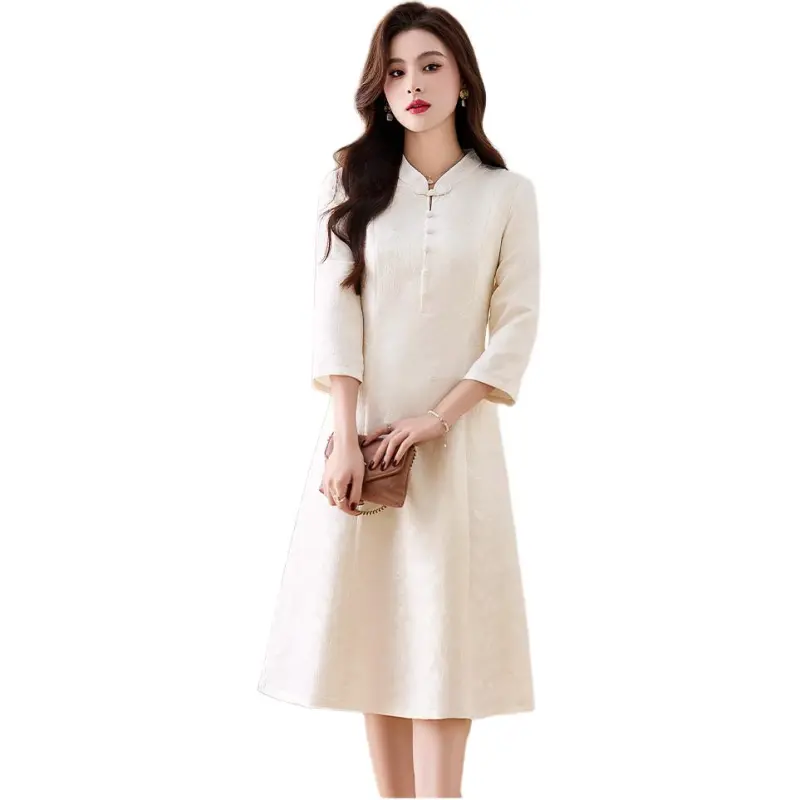 Fele.d Long Sleeved Dress Women's-4