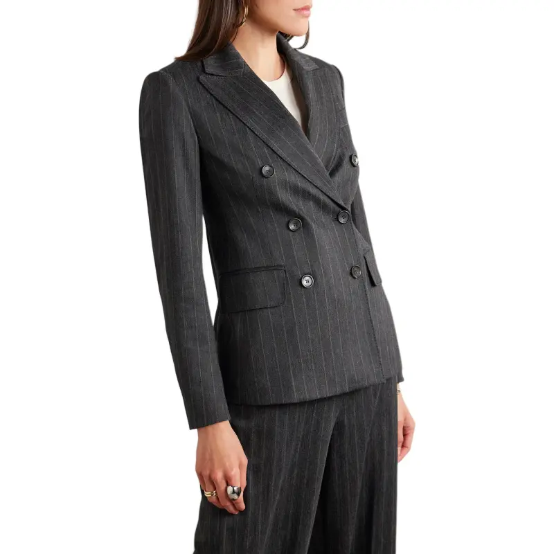 MaxMara Business Suit Women's Gray-3