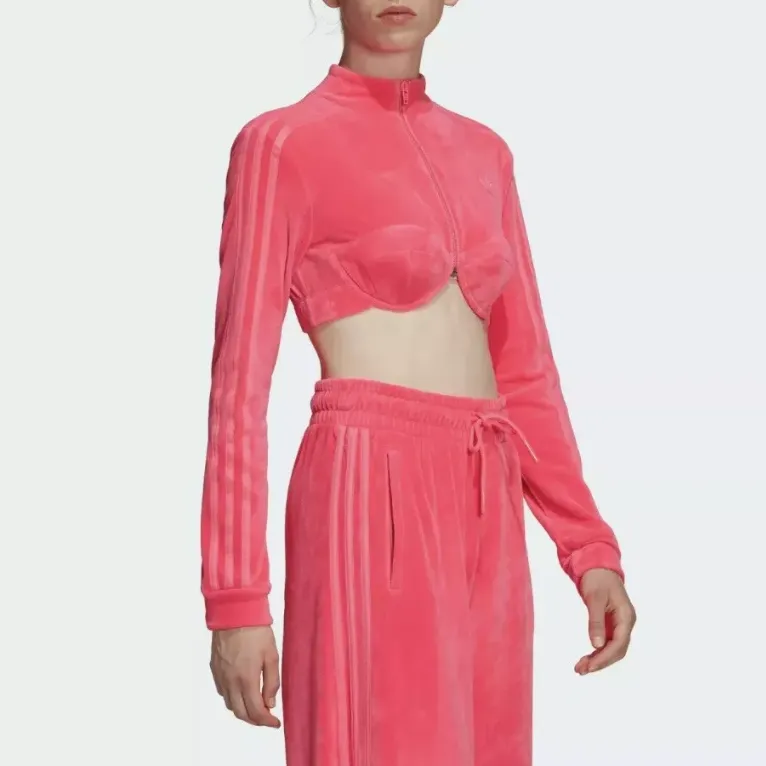 Adidas X Jeremy Scott Track Top Solar Pink-3