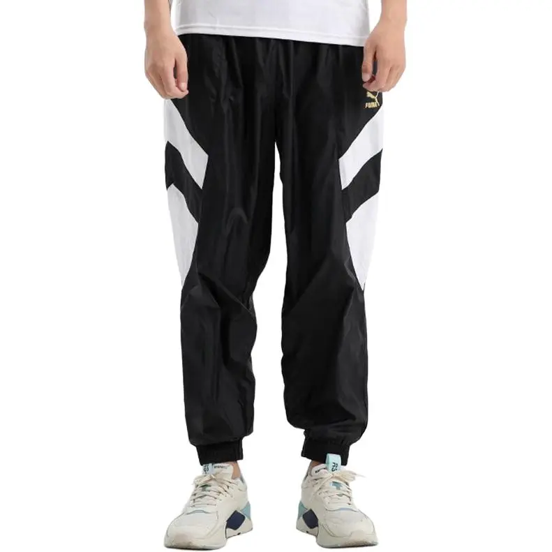 PUMA Knitted Sweatpants Men's Black-3