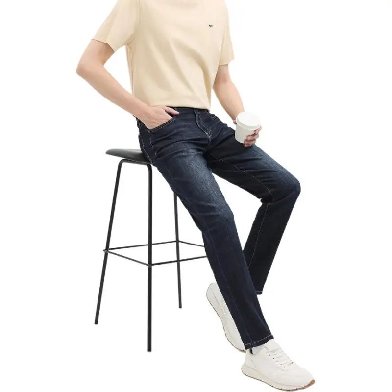 SEPTWOLVES Jeans Men's Navy Blue-4