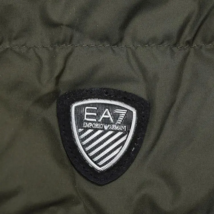 EMPORIO ARMANI Down Jackets Men Green-2