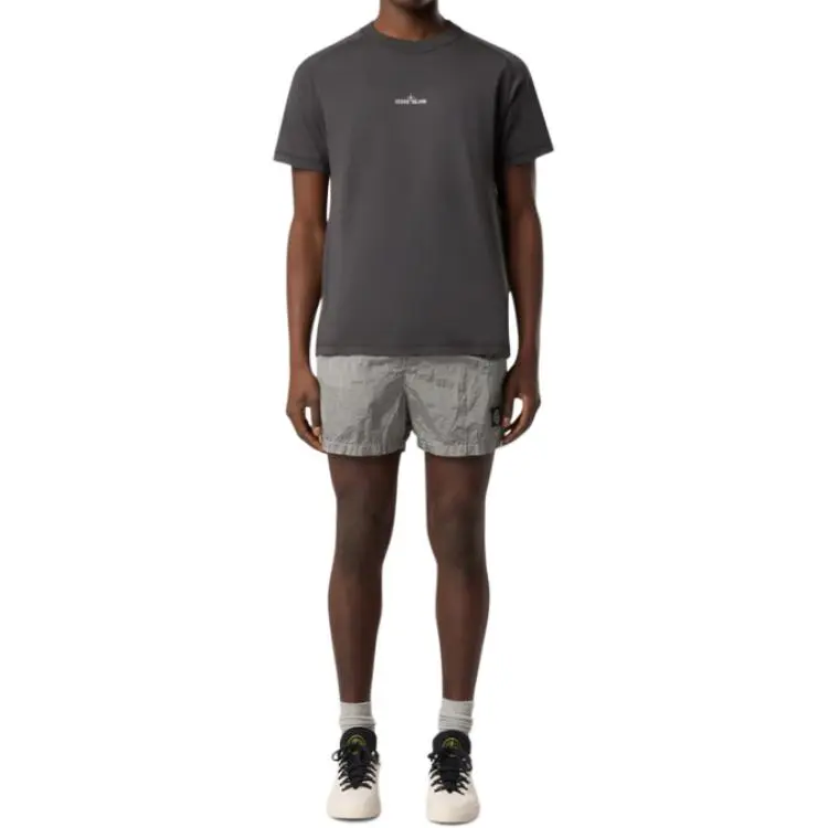 STONE ISLAND Compass Patch Mid Rise Swim Shorts-2