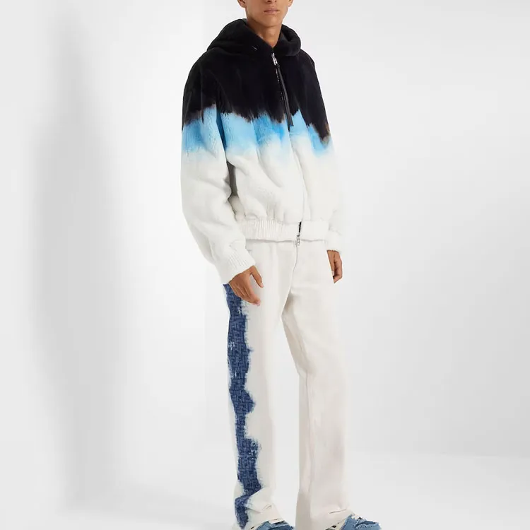 FENDI Jeans Men Blue-2