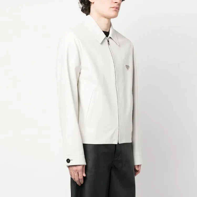 PRADA Jackets Coats Men's White-3