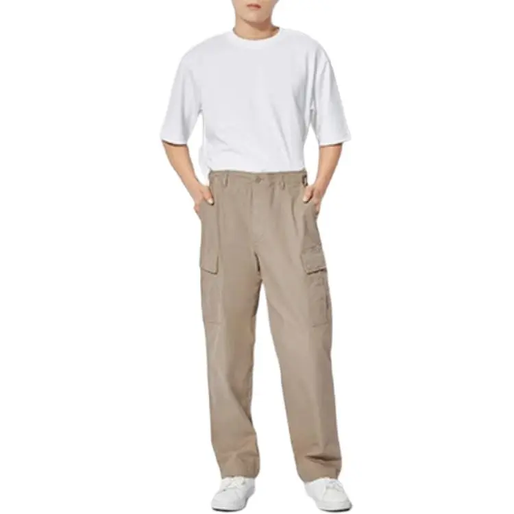UNIQLO Cargo Pants Unisex Beige-2
