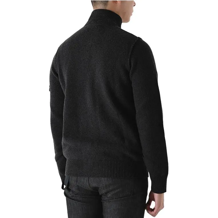 STONE ISLAND Logo patch Button up Cardigan-4