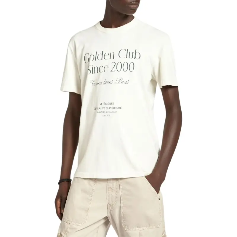 Golden Goose Slogan-print Cotton T-shirt-2
