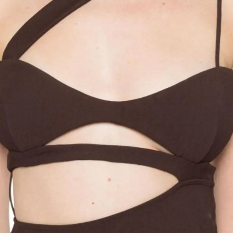Nensi Dojaka Asymmetric Midi Dress-4