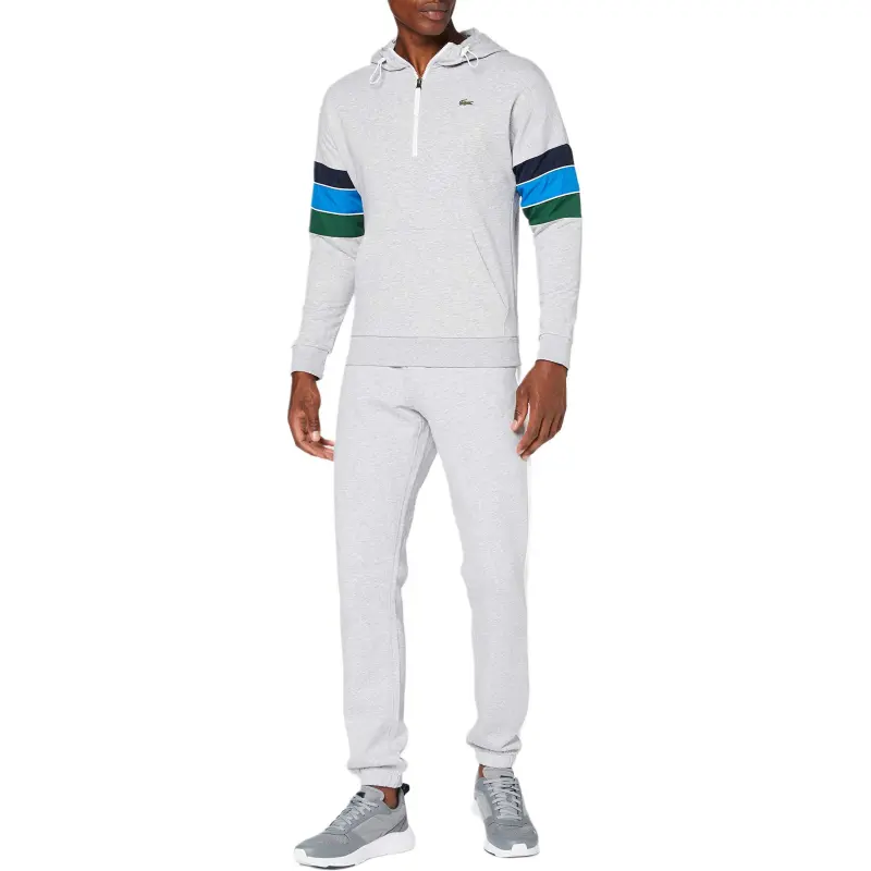 LACOSTE Sweatshirts Men Gray-4