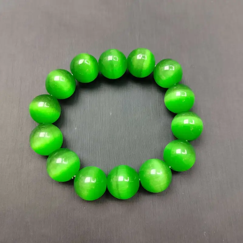 Gifts Glass Cat Eye Bracelets Unisex-3