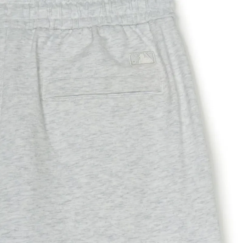 MLB Cleveland Indians Team Casual Pants Women's Light Heather Gray-2