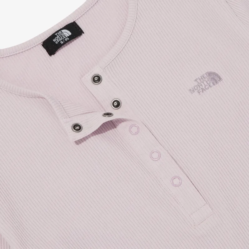 THE NORTH FACE Short Sleeved Dress Women's Light Pink-3