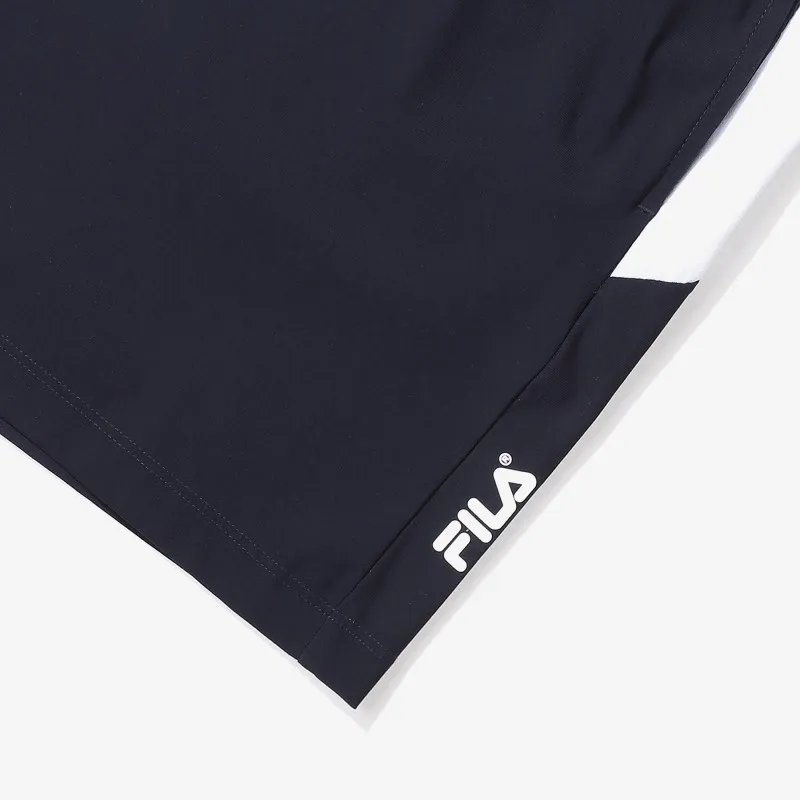 FILA Casual Shorts Men Navy Blue-2