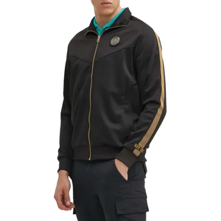EMPORIO ARMANI EA7 SS24 Sweatshirt Men's Black-2