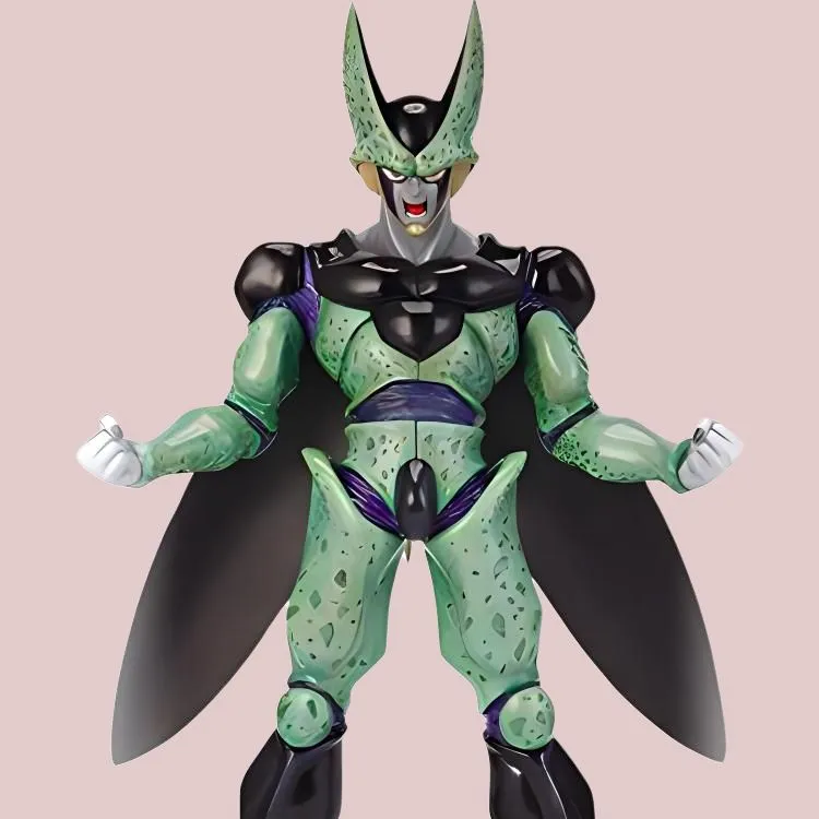 BANPRESTO Cell Glass Factory Dragon Ball Z Shaped World Martial Arts Tournament 1 Set Upright 21cm Bonus Gifts-2