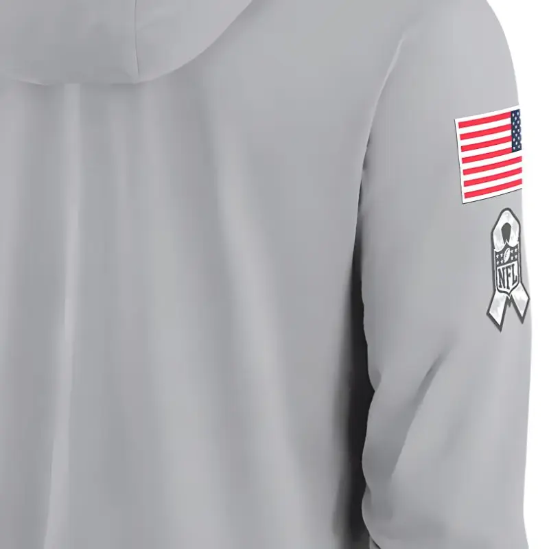 Nike Washington Commanders Salute To Service Edge Mascot Lockup Men's Nike Dri-FIT Nfl Long-Sleeve Hooded Top-3