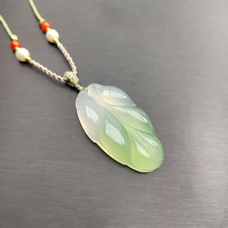 Gifts Chalcedony Jade Necklaces Unisex-3