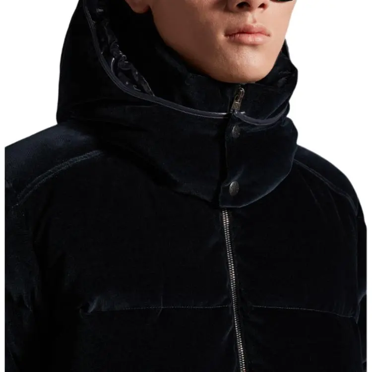 Moncler Down Jackets Men Navy Blue-4