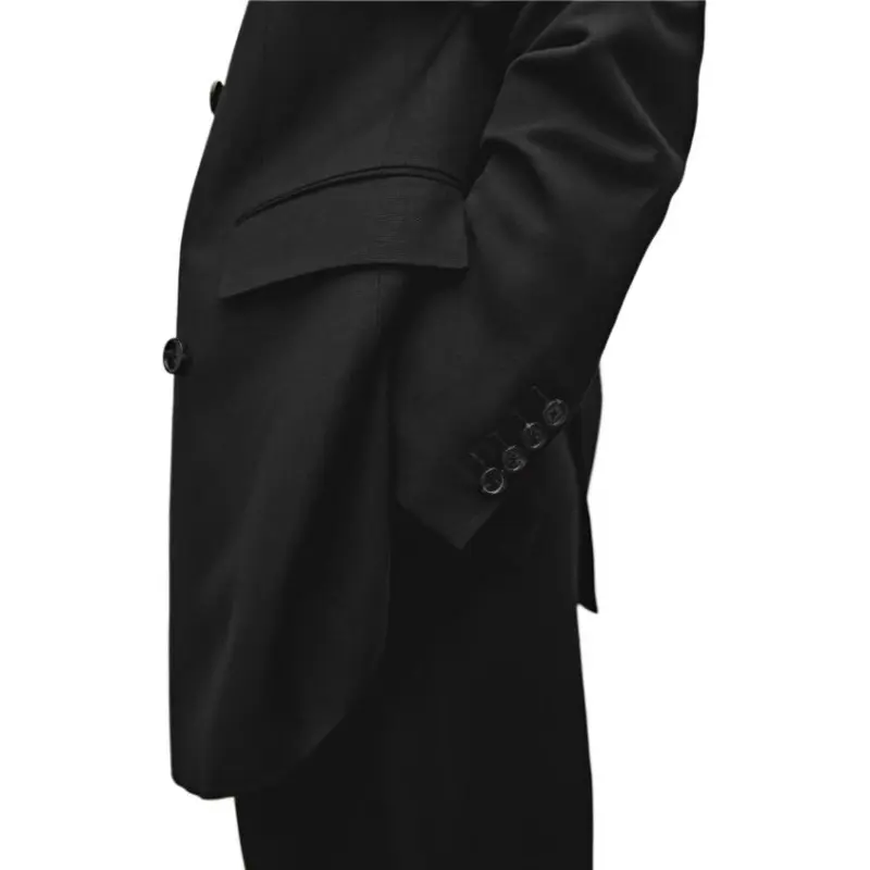 Massimo Dutti Business Suit Women's Black-5
