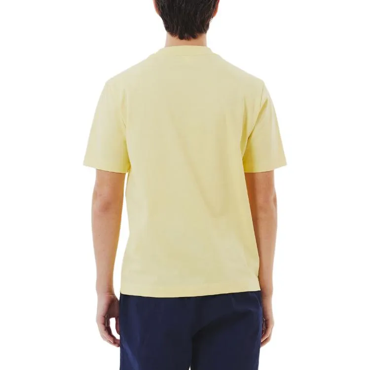 LACOSTE T Shirts Men Yellow-3
