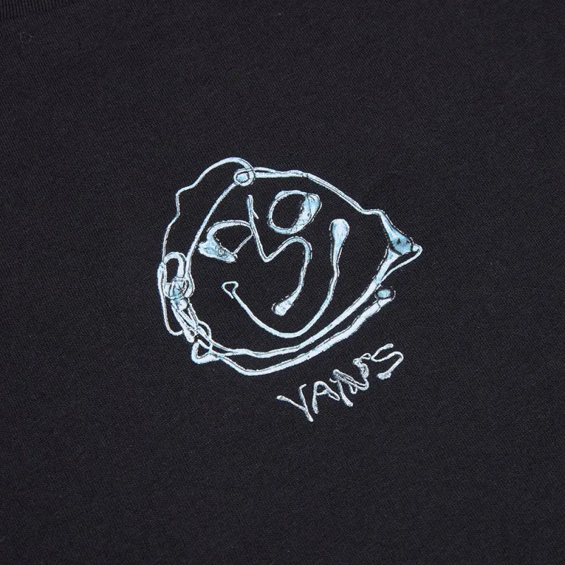 Vans Drop Shoulder Sleeve T Shirt Women's Black-2