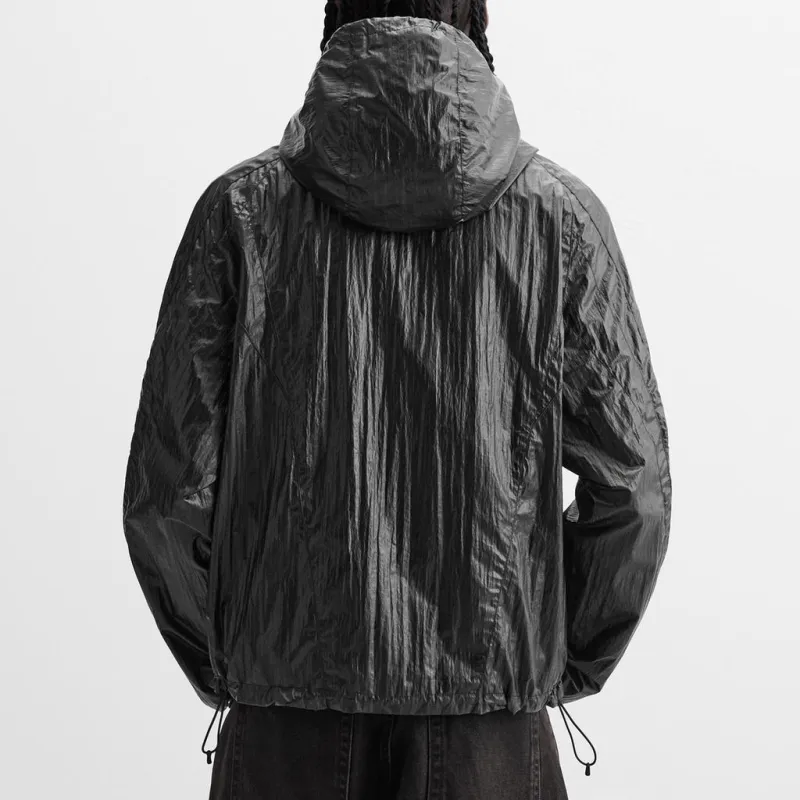 ZARA Jackets Men Black-4