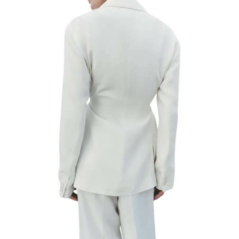 ZARA ZW Series Business Suit Women's Raw White-2