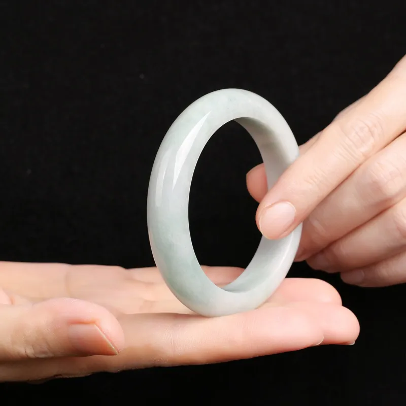 TAMINA Glutinous Jade Jadeite Bangles Women's-4