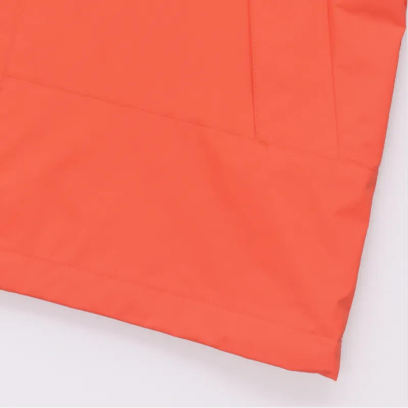 THE NORTH FACE Water Resistant Windbreaker Jacket Unisex Orange Red-3