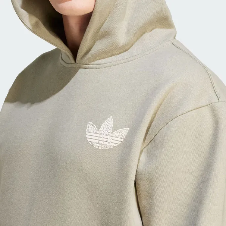 Adidas Originals PREMIUM GRAPHIC Sweatshirts Men Pebble Silver Gray-1