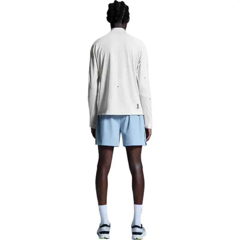 On Performance Sports Shorts Men's Light Gray Blue-1