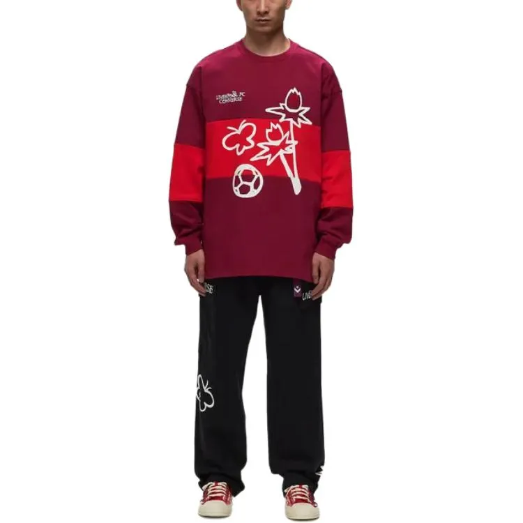Converse T Shirts Men Red-2
