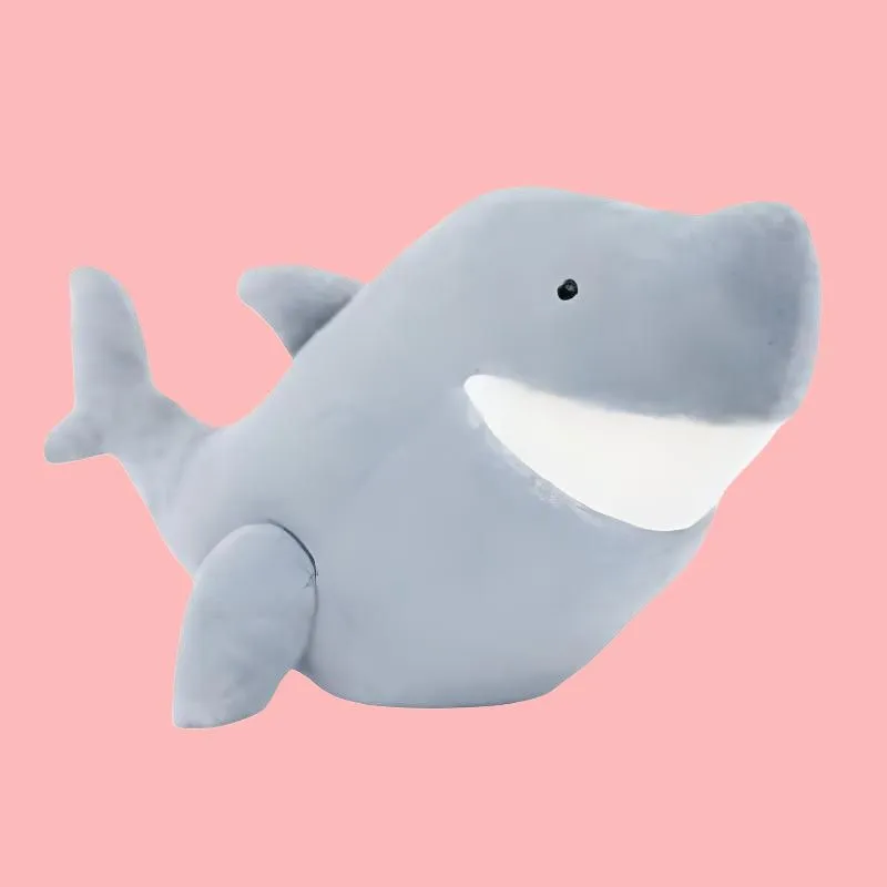 JELLYCAT Ocean Series Shiver Shark Dolls Plush Doll Medium Size High-2