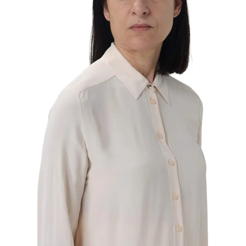 Patrizia Pepe Long Sleeved Button Up Shirt-4