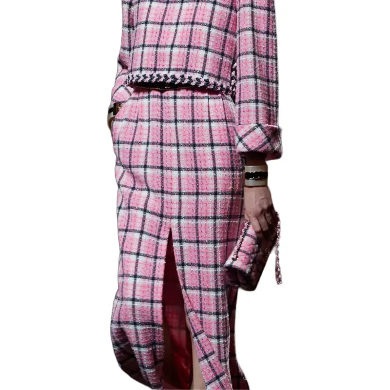 CHANEL 24 Spring New Arrivals Long-Sleeved Dresses Women's Multicolor-3