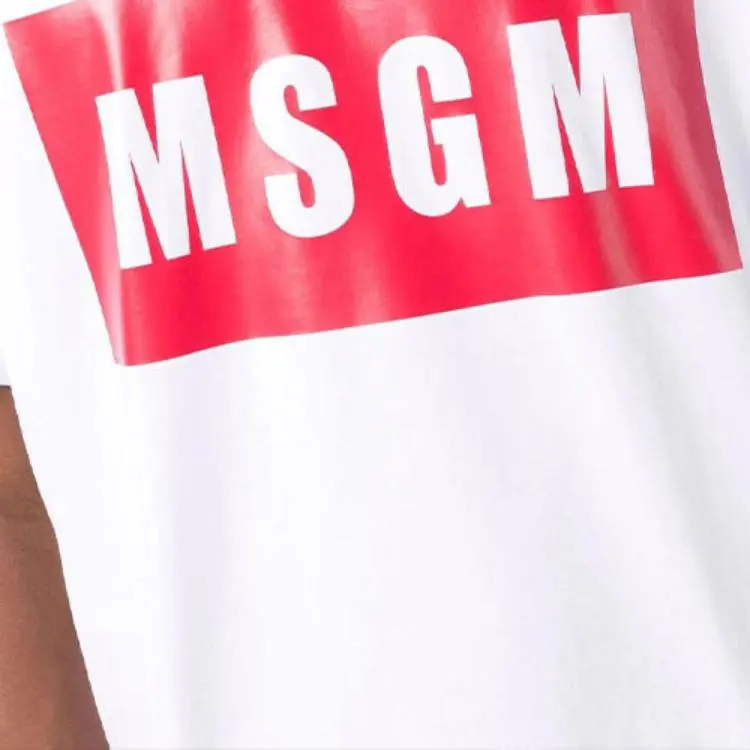 MSGM T Shirts Men White-4