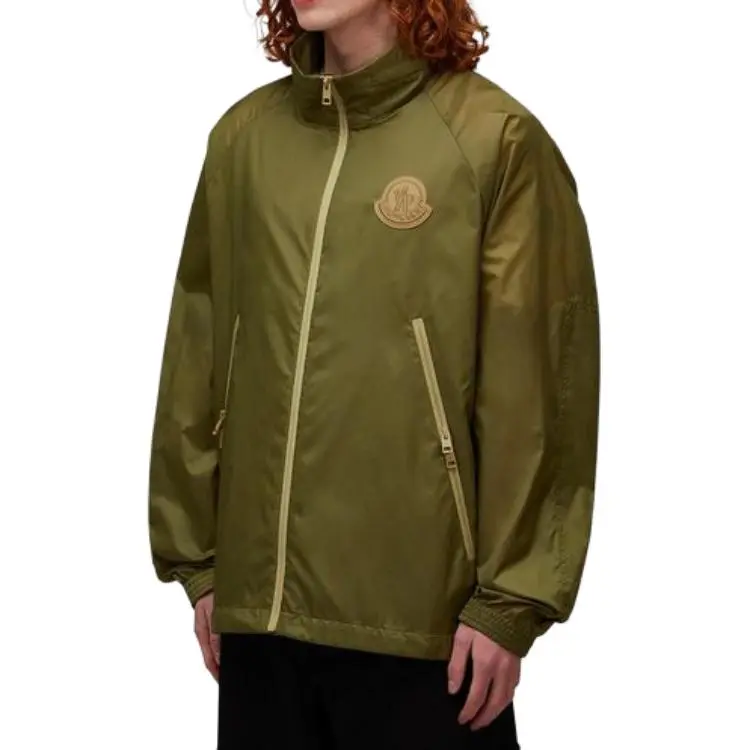 Moncler Jackets Coats Men's Olive Green-4