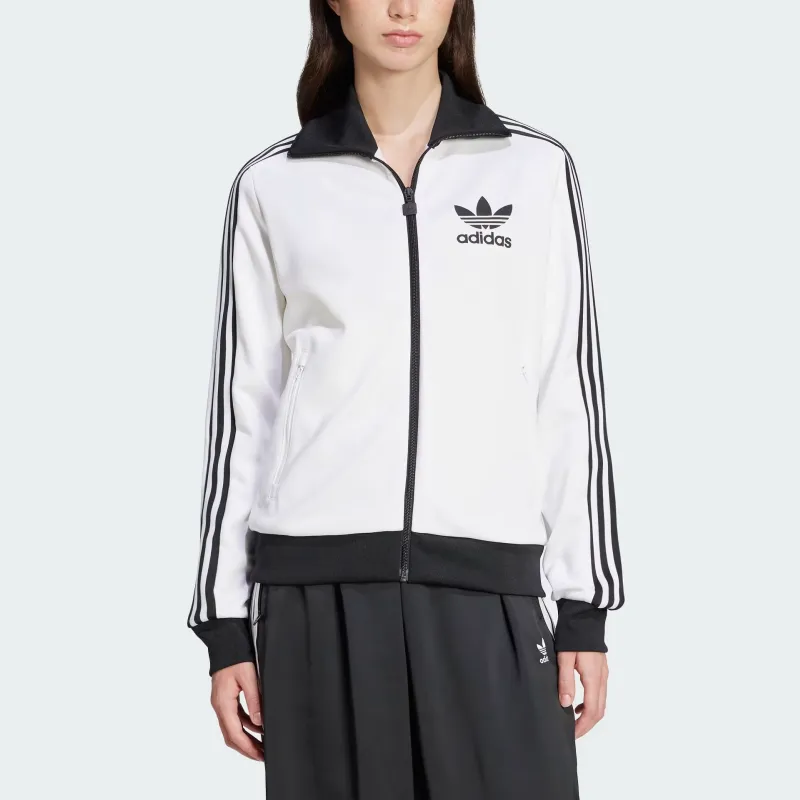Adidas Women's Beckenbauer Track Top White-2
