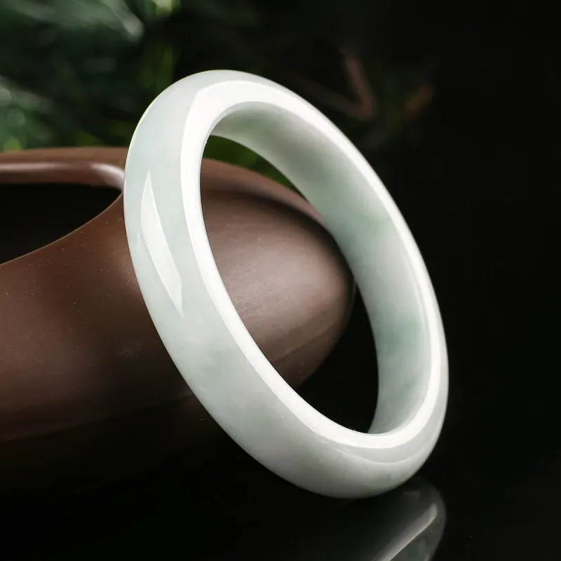TAMINA Glutinous Jade Jadeite Bangles Women's-2