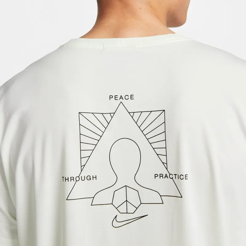 Nike T Shirts Men White-3